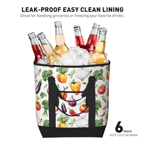 Sac de courses isolant performant et portable pour aliments