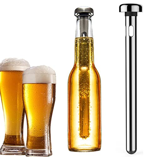 Enfriador Cerveza, Darryy Enfriador de Botellas de Vino, Accesorios de Vino, Enfriador de Botellas de Acero Inoxidable, Regalar para Hombre y Mujer, Regalo para Padre, Enfriador de Cerveza(1)