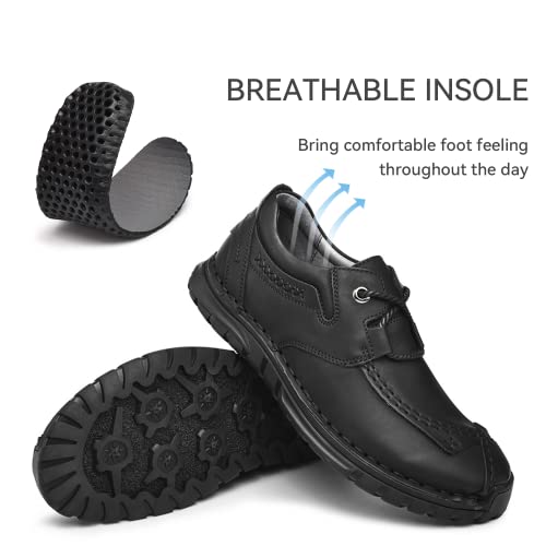 Men's Leather Casual Shoes Fashion Sneakers Driving Loafers Walking Shoes for Men4