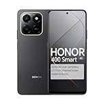 HONOR 400 Smart 4G Mobile Phone, 6.77" 120Hz Display, 6500mAh Battery 35W SuperCharge, 108MP Ultra Clear AI Camera, IP54 Water/Dust Resistant, NFC, Android 15 (Velvet Black, 128, GB, GB, 6)
