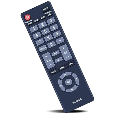 ZWP NH305UD Universal Replacement Remote Control for All Emerson LCD HDTV TVs LF501EM4 LF501EM4F LC320EM3FA LF402EM6 LF402EM6F LF461EM4 LF461EM4A LF501EM4A LF501EM5 LF501EM5F