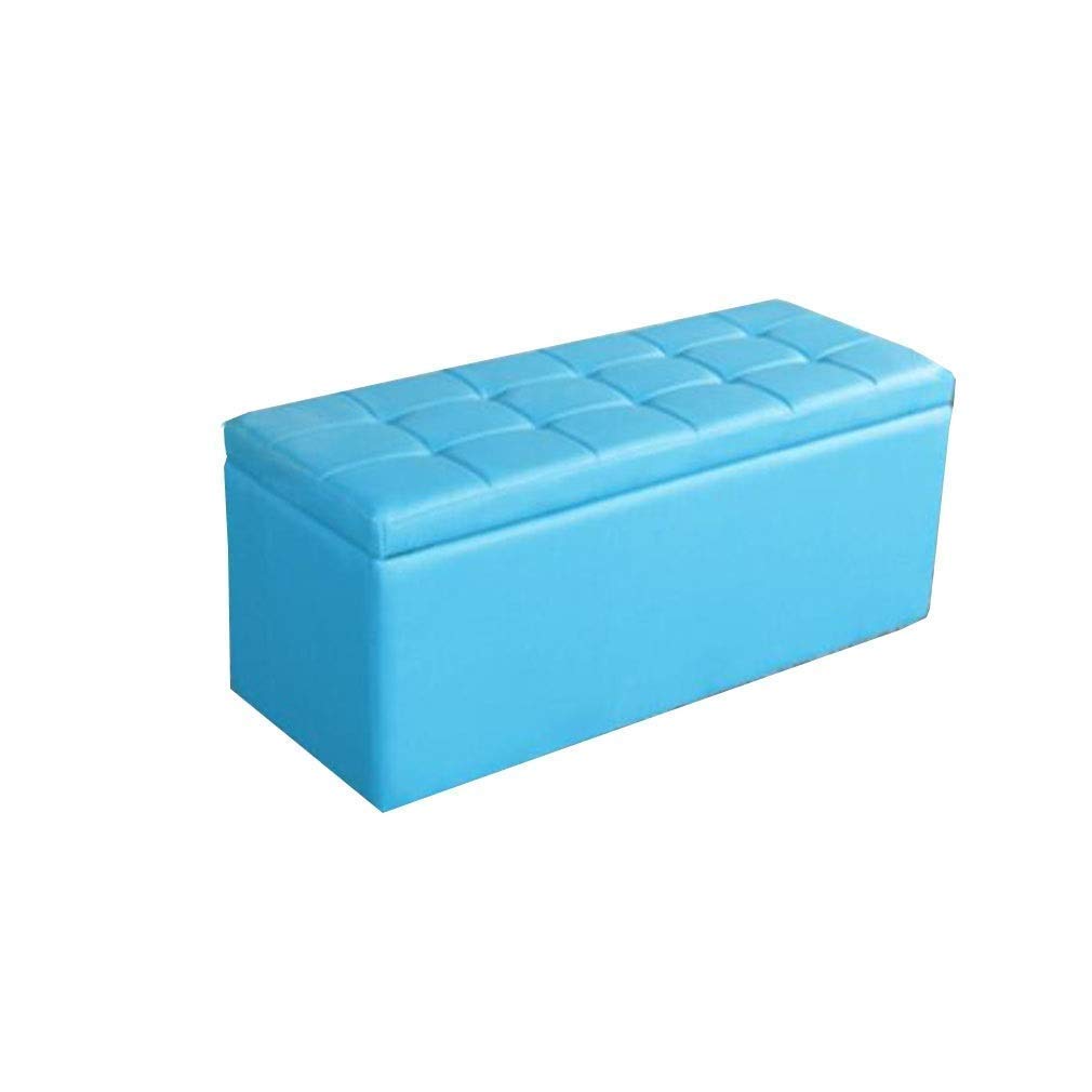 Pouf de rangement pliable pour optimiser l'espace du salon moderne