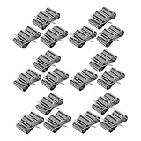 SOIMISS 30 Stück Photovoltaik Kabelklemmen Aus Edelstahl Kabelbefestigungsclips Für 4-6 Mm² Solarkabel Universell Kompatibel Sichere Und Ordentliche Solaranlagenmontage