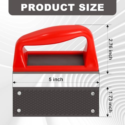 Wadoy Mini Hoof Rasp for Horses, Farrier Rasp for Goat Feet Hooves, Portable Hoof Trimming Tool, Ergonomic Grip to Removes Excess Hoof for Foals, Goats, Ponies & Donkeys Other Animals - Image 3
