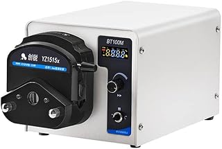 BT100M/YZ1515x Liquid Peristaltic Pump Flow Rate 0.007-380ml/min Peristaltic Tubing Pump Digital Lab Scale Transfer Peristaltic Pump 110V-220V (110V)