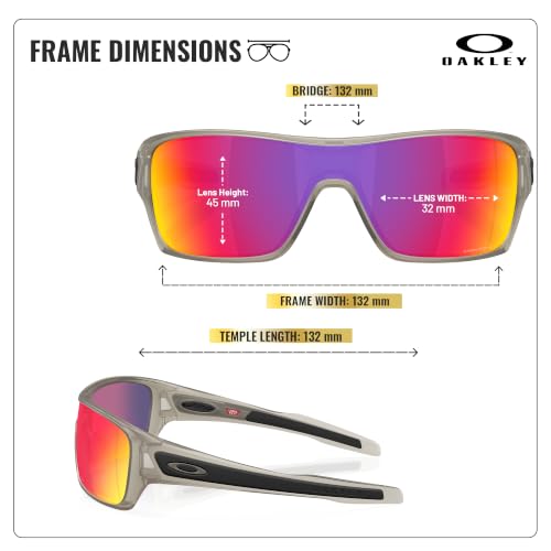 Oakley TURBINE ROTOR OO9307 Shield Sunglasses With Official Eyewear Kit - image 5