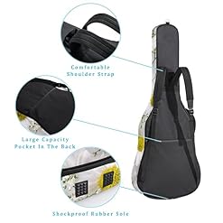 Housse pour guitare acoustique – Motif floral dessiné à la main – 1 cm d’épaisseur – Étanche – 101,6 cm – 104,1 cm d… - Les Beatles, Paul McCartney, John Lennon, RIngo Starr, George Harrison Housse pour guitare acoustique - Motif floral dessiné à la main - 1 cm d'épaisseur - Étanche - 101,6 cm - 104,1 cm d… – Image 3