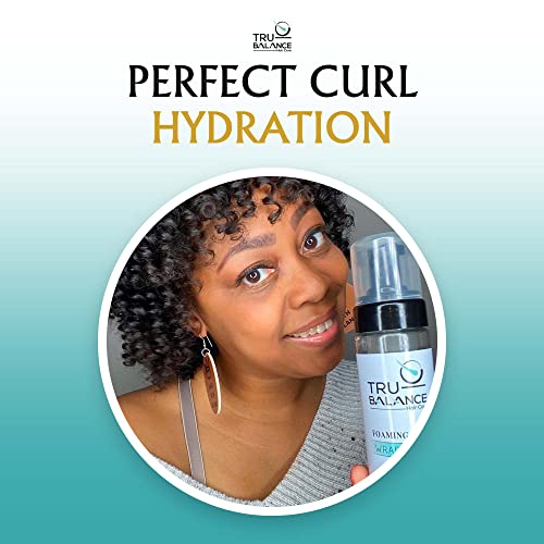 image for TRU-BALANCE Foaming Mousse Wrap Lotion - Curly Hair Product w/Anti Fri