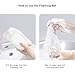 Gentle Face Net for Soap Rod Creates Rich Lathers Quickly Soft Meshes with Hanging Rope for Bathroom Storage Face Soap Net
