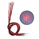 Milageto 20 Vorgelötet Micro SMD Led 0805 Led (Warm Rot Grün Blau Orange Erhältlich), Rot