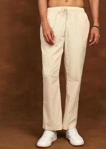 Image of Men's Cotton Linen Pajama