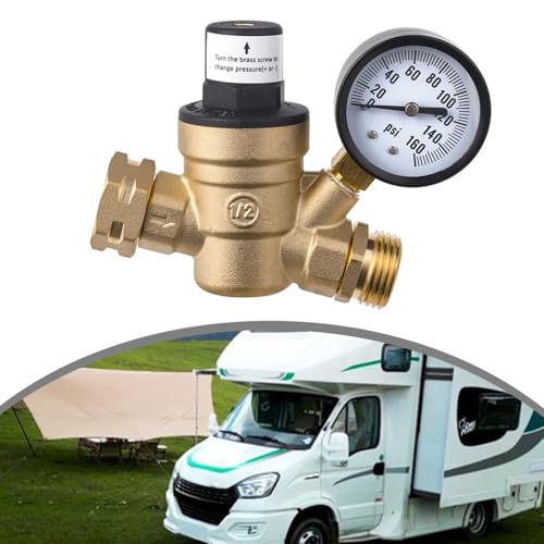 Régulateur de pression d'eau réglable 160 PSI pour protéger vos tubes - 6