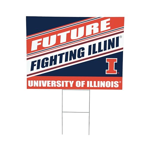 NCAA University of Illinois Future Student Yard Sign, Outdoor Coroplast