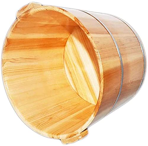 Bañera de pies de madera maciza tamaño grande miniatura 3