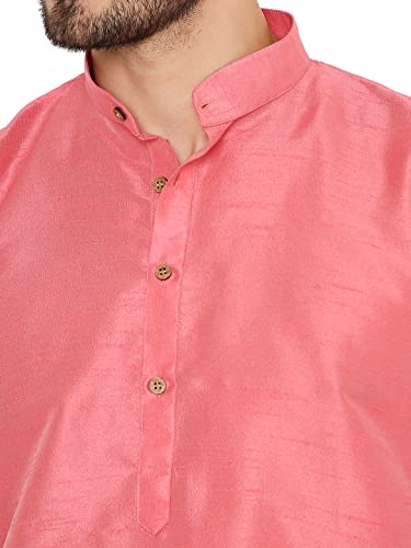 Image of Maharaja Banarasi Dupion Silk Kurta Pjama Set for Men