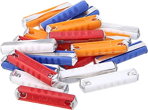 Fusibles tipo torpedo para coches clasicos kit 20 piezas Continental bullet de 5A a 25A