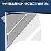 BingegePet 15-Pack Transparent Cage Scatter Guards – PVC Pet Enclosure Barriers with Zip Ties | Mess Prevention Panels for Rabbit, Ferret, Chinchilla & Small Animal Cages