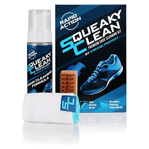 Squeaky Clean - Premium Shoe Cleaning Kit - By Crease Protect (1 Kit) Cover