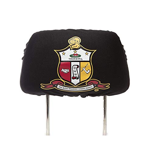 Kappa Alpha Psi Fraternity Headrest Cover- Black