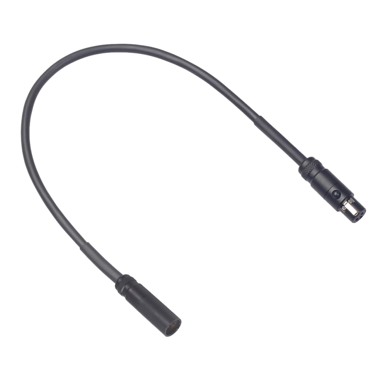 Toyvian 3 Pezzi 3 Pin Mini Maschio A Femmina Cavo Di Prolunga Microfono Schermato Ad Alta Fedeltà Nero Per Telecamere