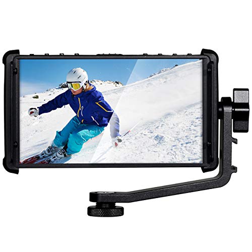 Portkeys P6 4K HDMI Camera Monitor with LUT/Peaking Focus/Video Assist/Luma/RGB Waveform for DSLR/Camcorder(5.5 Inch)