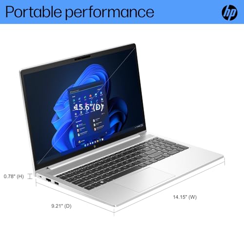 Image of HP EliteBook 650 G9 15.6 inch FHD Business Laptop (Intel 10-Core i5-1235U, 32GB RAM, 1TB PCIe SSD) IPS Anti-Glare, IST SD Card, Backlit KB, Fingerprint, Webcam, Wi-Fi 6E, Win 11 Pro - 2023