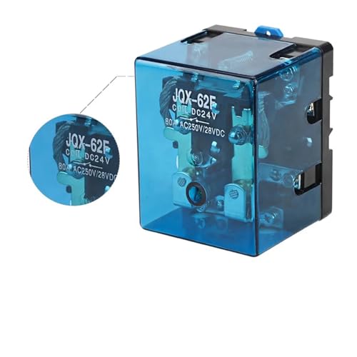 Relais haute puissance JQX-62F 80A DC24V pour commutation industrielle - 2