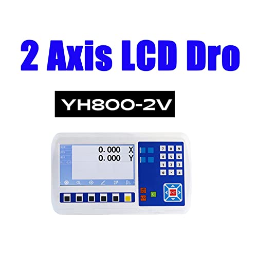 Multi-Language LCD DRO YH800 Digital Readout 2 axis miniatura 2