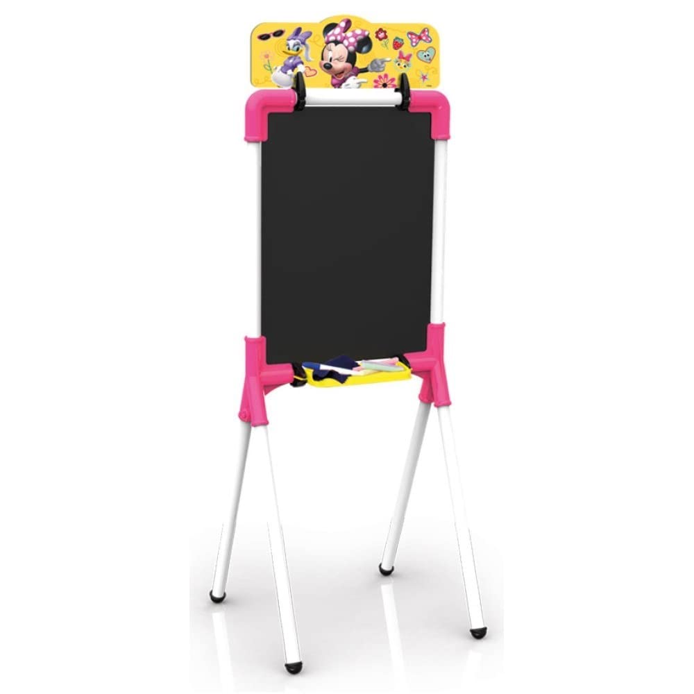 Disney Minnie Maus Kindertisch Mit Stühlen 3-tlg. Kindersitzgruppe Aus Holz Rosa
