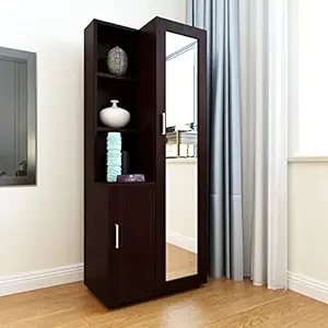 Wooden Twist Wooden Handicraft Teak Wood Dressing Table (Walnut Finish)