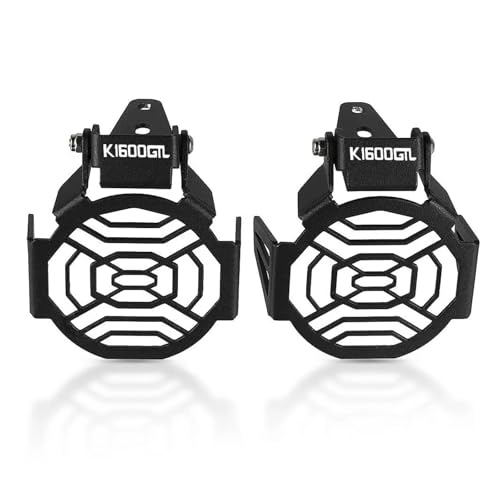 Cache phare moto pour BMW F800GS Adventure et K1600GTL grille de protection noir CNC