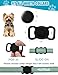 MaviyTxen Android GPS Tracker for Dogs Collar - Dog GPS Tracker Smart Pet Activity Tracker, No Subscription, Works with Google Find My App Bluetooth Finder Tag, Anti-Lost for Keys, Cats, Items Grey