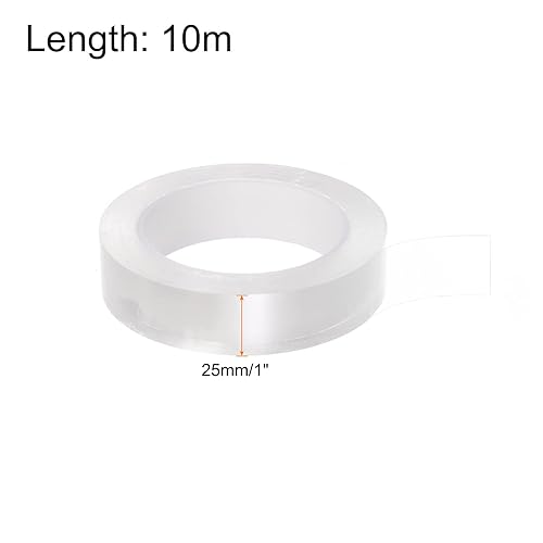 Miniatura 9 de HARFINGTON Cinta adhesiva transparente de 0.6 x 33 pies, impermeable, con herramienta de sellado para cocina, cocina, fregadero, bañera, ducha,