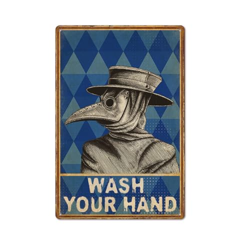 INSEGNA RETRÒ IN Lamiera Detti Officina Targa Regole - Foto 2