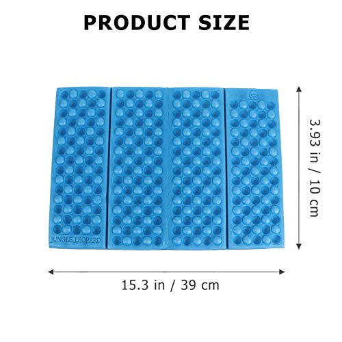 ABOOFAN 3 Peças de Espuma Dobrável Folding Assento Mat XPE Pad para Pinic Caminhadas Mochila Montanh