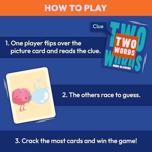 Image of Gouda Games Pun Intended - Hilarious Picture Guessing Card Game for Families & Adults, Fast-Paced Wordplay Fun, Gifts for Pun & Game Lovers, 2-10 Players