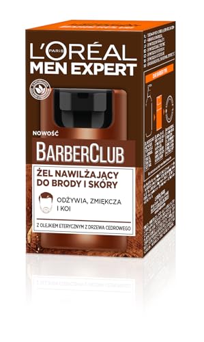 L'oréAl Paris Men Barber Club Gel Idratante Per Barba E Pelle, 50 Ml - 6