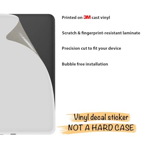 Image of Sticker Skin Decal for Kindle, Full Wrap Protective Vinyl Sticker for Kindle Paperwhite (12th Generation) and Colorsoft Signature (2024 Release)-Stars Print