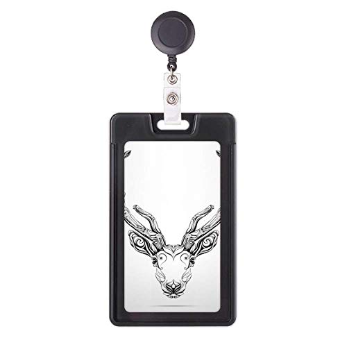 Porte-badge cerf rétractable idéal pour l'accès aux bureaux