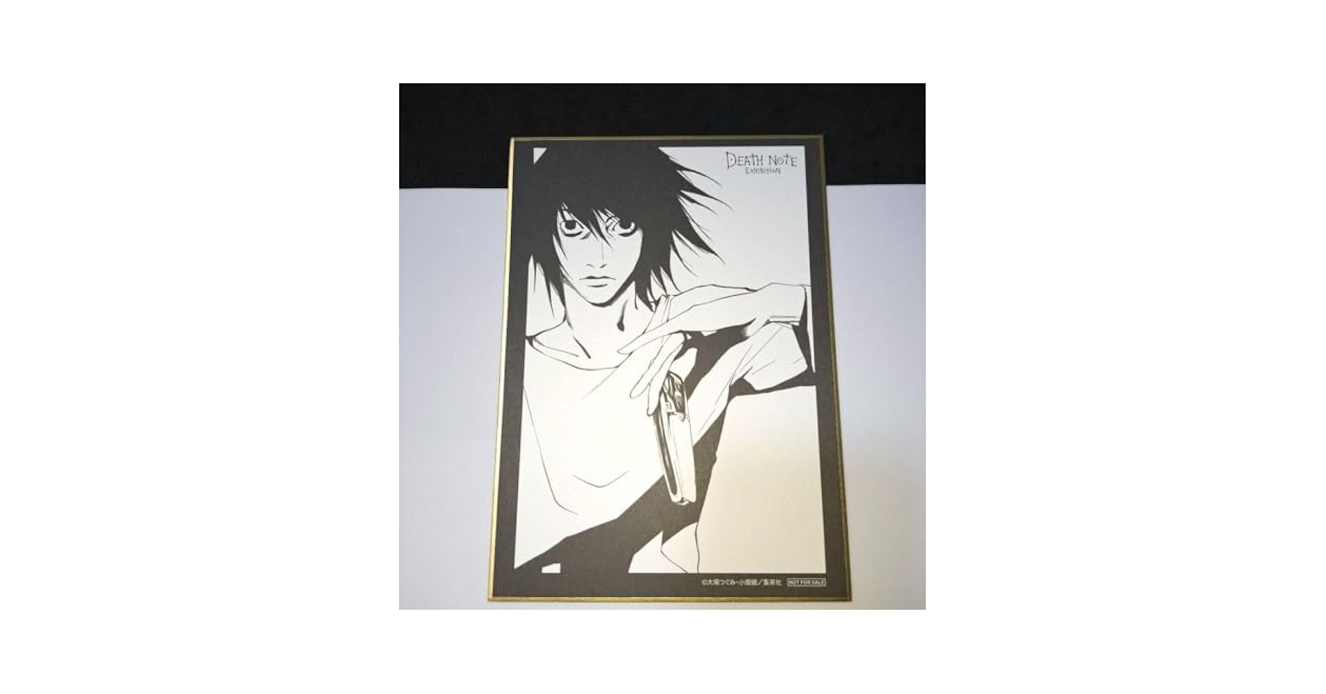 DEATH NOTE デスノート展 入場特典 色紙　美品 12点 DEATH NOTE デスノート展 入場特典 色紙 美品 12点 入場特典の