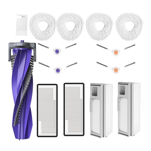 Accessories for Narwal Freo Z Ultra: Replacement Parts Compatible with NARWAL Freo X Ultra Robtic Vacuum Cleaner Main Brush Side Brush Hepa Filter Mop Pads Dust Bags Spare Parts Attachments