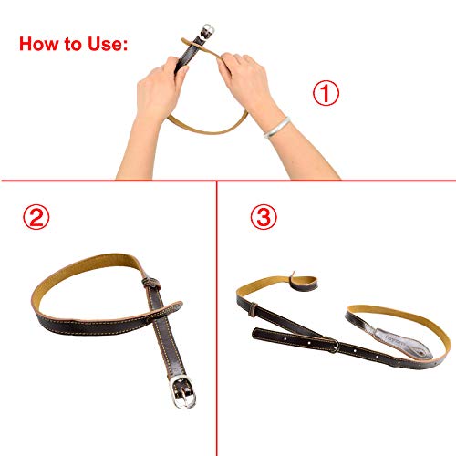rayzm sangle de mandoline / mandoline Strap, bracelet en cuir avec dos en daim, ceinture en cuir de qualité pour… - Les Beatles, Paul McCartney, John Lennon, RIngo Starr, George Harrison rayzm sangle de mandoline / mandoline Strap, bracelet en cuir avec dos en daim, ceinture en cuir de qualité pour… – Image 5