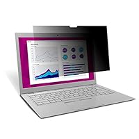 3M HCNMS002 Blickschutzfilter Standard für Microsoft Surface Laptop Landscape, schwarz, 13.5"