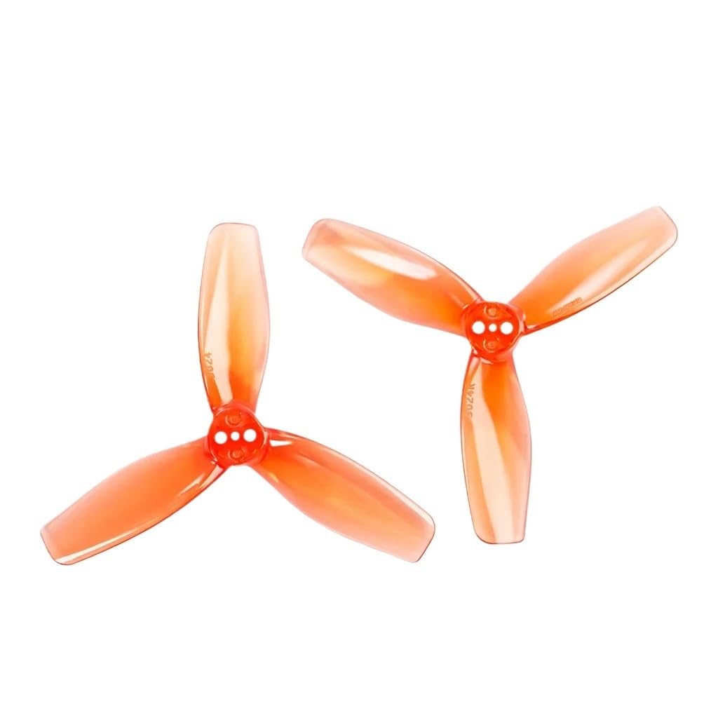 Hélice 3 Palas 3 Pulgadas 3024 2609 Para Dron Cinewhoop RC | Hélice plástico resistente compatible con chasis drone toothpick y cinewhoop 3 pulgadas(3024 Blue 1.2mm)