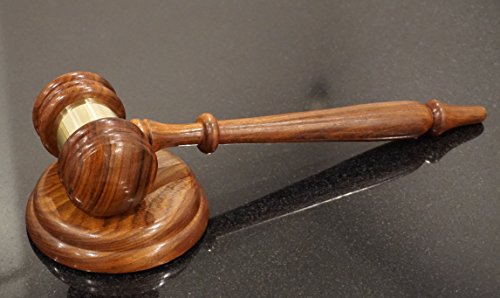 Justice Gavels Premium Quality Wood Gavel And Sound Block For Lawyers And Courtroom Judges #TOP1