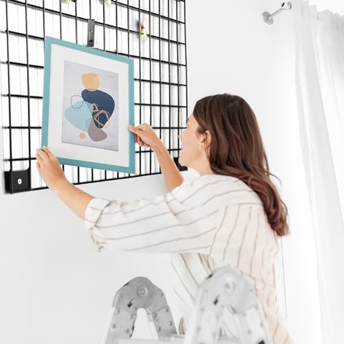 Sumnacon ULSMC01292 Grid Wall Hangers 35 Packs Black Display Hooks For Grid Wall Metal Grid Wall Display Hooks For Artwork Painting Photography Canvas,Utility Grid Wall Hooks thumb #2