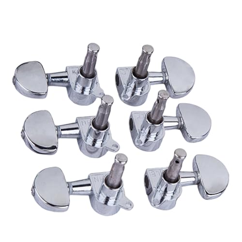 Bouton d'accordage pour guitare acoustique en métal fermé