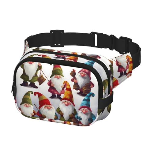Sac banane de voyage noir unisexe pour garder vos mains libres en vacances