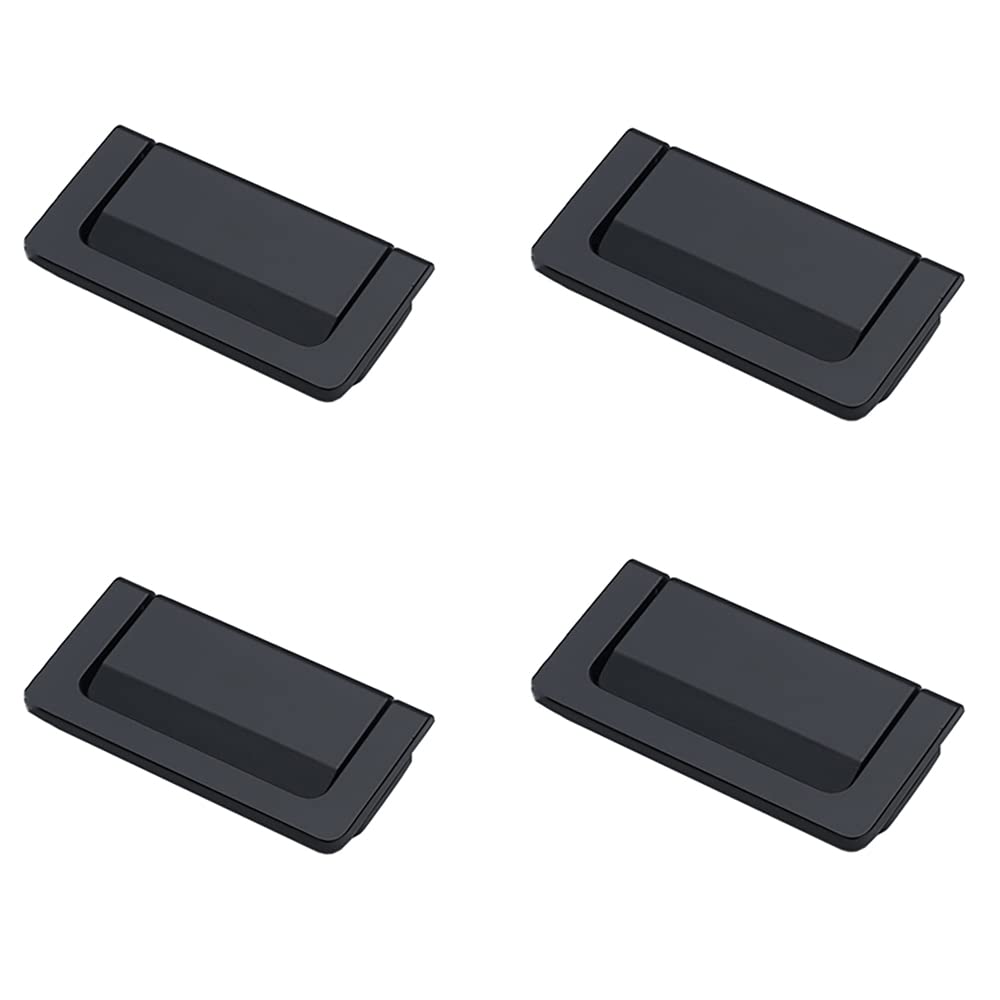 Vakorise G Recessed Slidin Door Handles, Recessed Flush Pull Handles Old For Home Kitchen Furniture Toolbox Slidin Door Drawer(G)