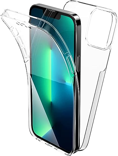 Ya en manzanajugosa.com: LIUKM Funda para Apple iPhone 15 Plus,360 Grados Doble Cara Claro Carcasa,PC Dura Bumper + TPU Silicona Case con Antigolpes Protectora,Pantalla Protector Cover para iPhone 15 Plus- Transparente